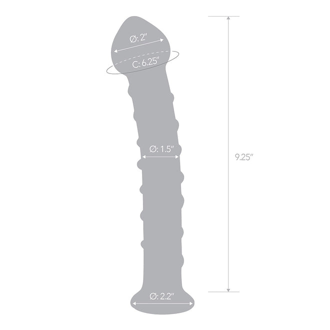 Glas 10 Mr. Swirly Dildo " - Image 3