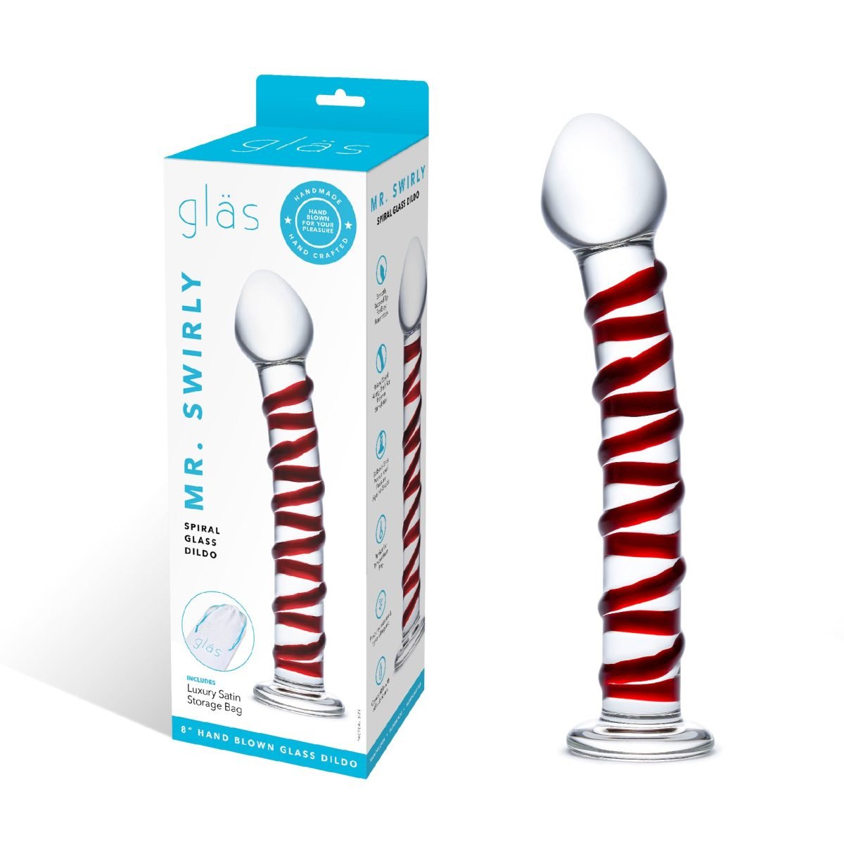 Glas 8 Mr. Swirly Dildo " - Image 5