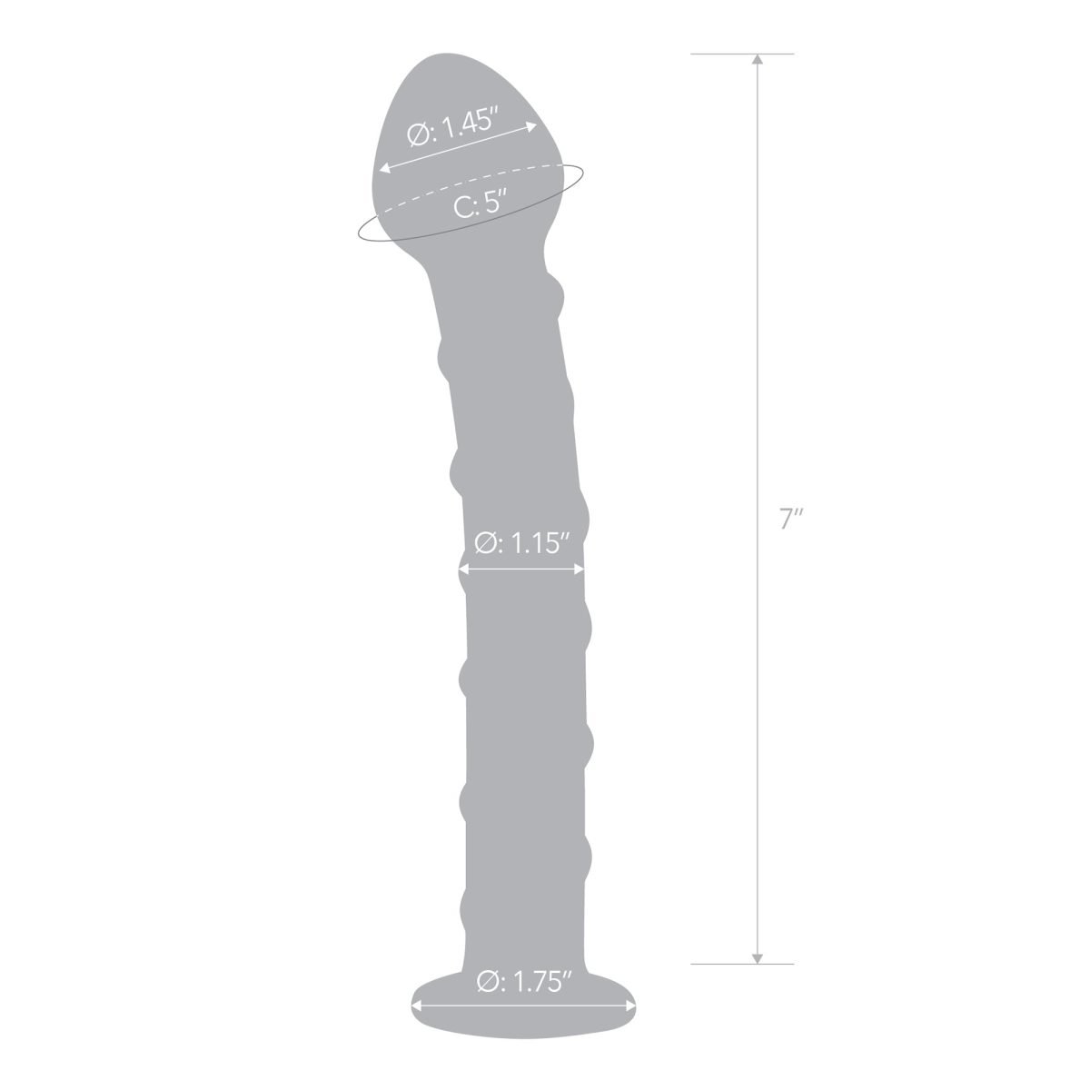 Glas 8 Mr. Swirly Dildo " - Image 6