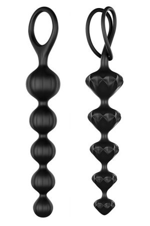 SATISFYER LOVE BEADS SET OF 2 BLACK (NET)