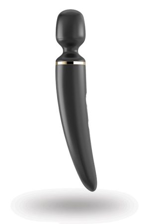 SATISFYER WAND-ER WOMAN BLACK/ GOLD