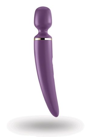SATISFYER WAND-ER WOMAN PURPLE /GOLD (NET)
