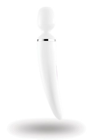 SATISFYER WAND-ER WOMAN WHITE/ CHROME (NET)