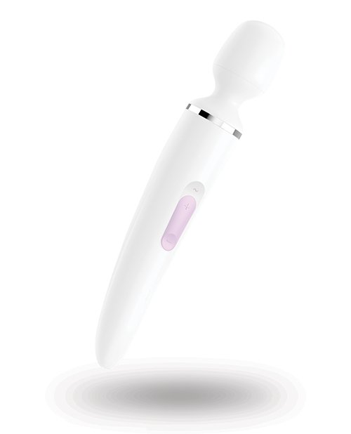 SATISFYER WAND-ER WOMAN WHITE/ CHROME (NET) - Image 3