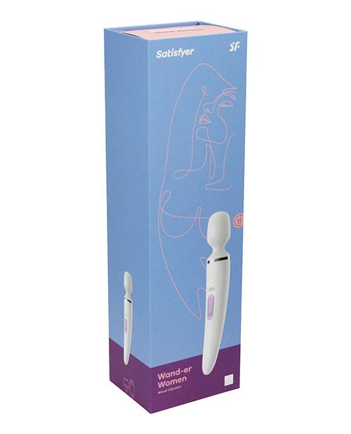 SATISFYER WAND-ER WOMAN WHITE/ CHROME (NET) - Image 4