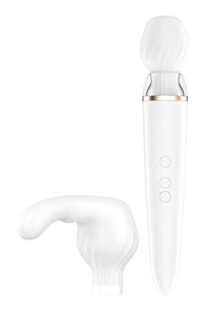SATISFYER DOUBLE WAND-ER WHITE (NET)
