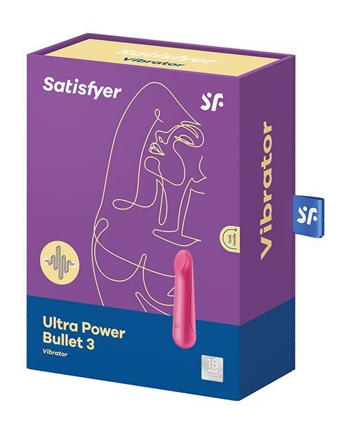 SATISFYER ULTRA POWER BULLET 3 FIREBALL RED (NET) - Image 5