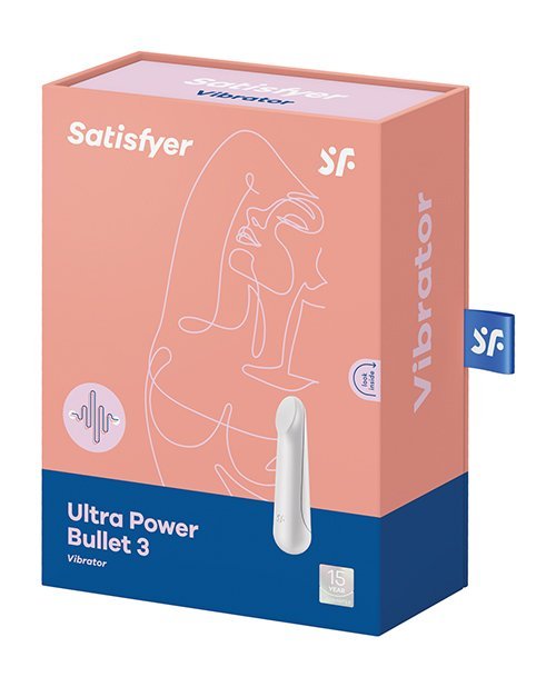 SATISFYER ULTRA POWER BULLET 3 FIREBALL WHITE (NET) - Image 5