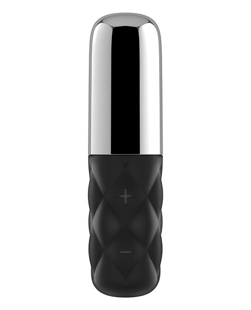 SATISFYER MINI SPARKLING DARLING BLACK/CHROME (NET)
