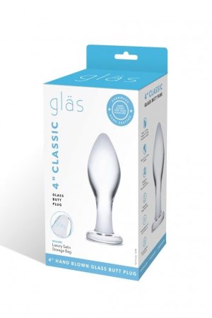 GLAS 4 CLASSIC GLASS BUTT PLUG "