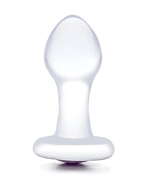 GLAS 3.5 BLING BLING GLASS BUTT PLUG " - Image 2