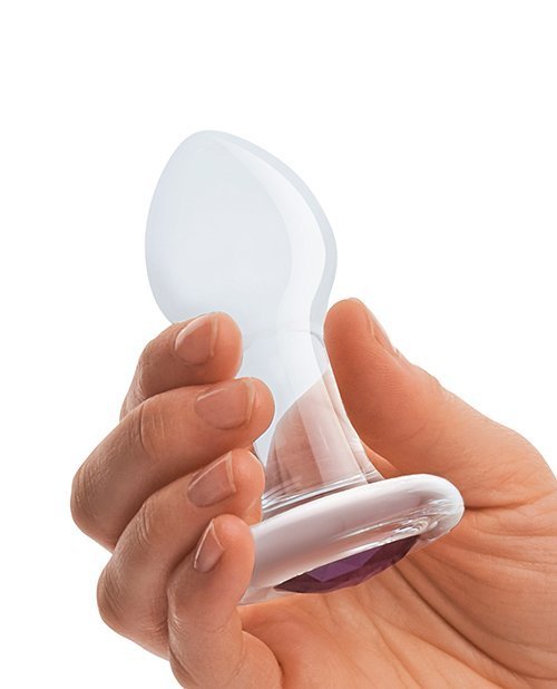 GLAS 3.5 BLING BLING GLASS BUTT PLUG " - Image 4