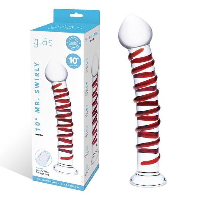 Glas 10 Mr. Swirly Dildo " - Image 6
