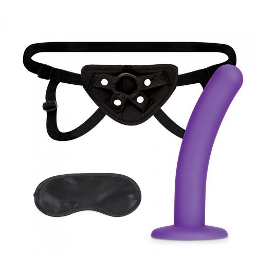 Lux Fetish Strap On Harness & 5In Dildo Set - Image 5
