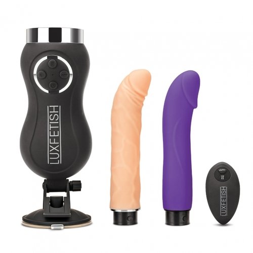 Lux Fetish Thrusting Compact Sex Machine W/ Remote - Image 5