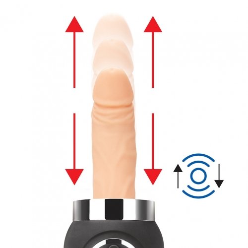 Lux Fetish Thrusting Compact Sex Machine W/ Remote - Image 7