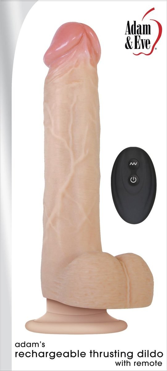 ADAM & EVE ADAM'S RECHARGEABLE DILDO W/ REMOTE - Image 5