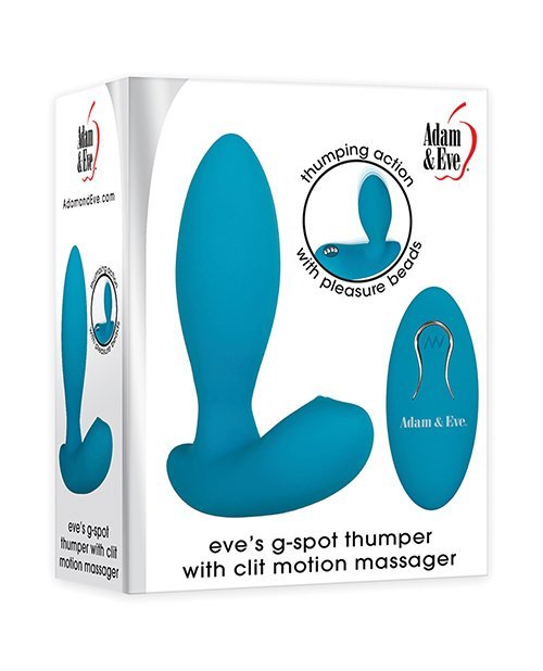 ADAM & EVE EVE'S G-SPOT THUMPER W/ CLIT MOTION MASSAGER