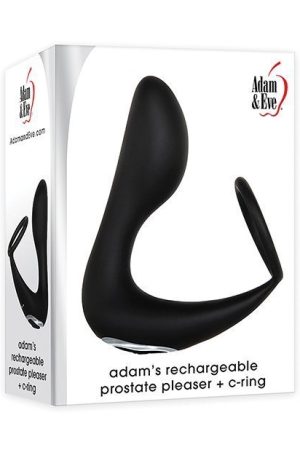 ADAM & EVE ADAM'S RECHARGEABLE PROSTATE PLEASER & C-RING