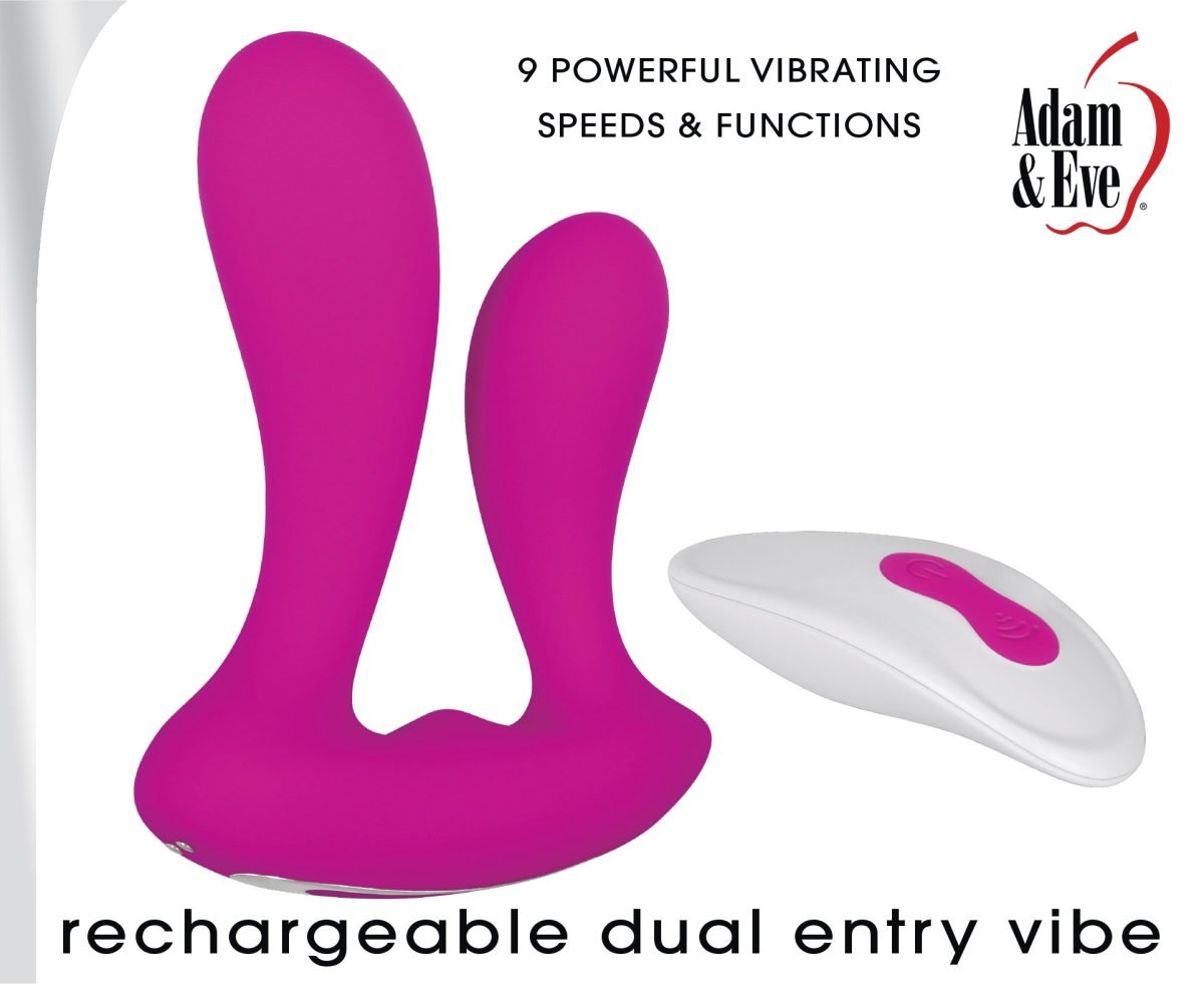 ADAM & EVE RECHARGEABLE DUAL ENTRY VIBE