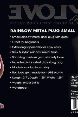 RAINBOW METAL PLUG SMALL