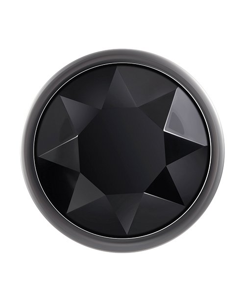 EVOLVED GEM BLACK ANAL PLUG MEDIUM - Image 6