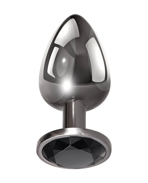 EVOLVED GEM BLACK ANAL PLUG LARGE - Image 5