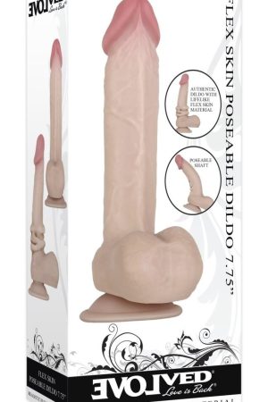 EVOLVED FLEXSKIN POSEABLE DILDO LIGHT