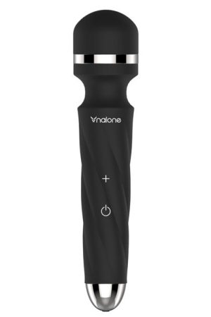 Nalone Rock 2 Wand Massager Touch And Heating Function Black
