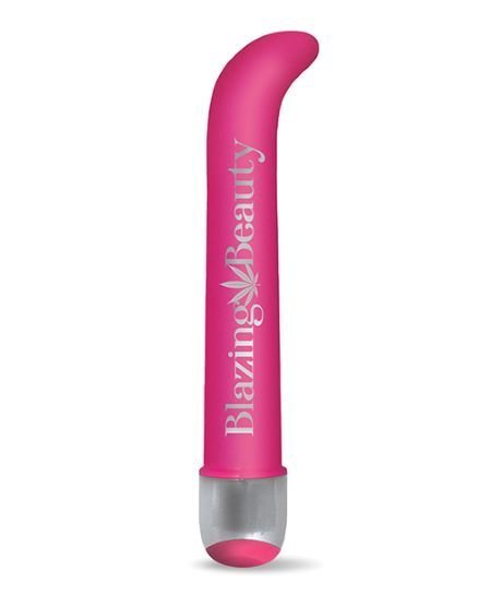 PRINTS CHARMING BUZZED 7 G SPOT VIBE BLAZING BEAUTY PINK " - Image 2