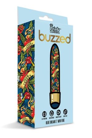 PRINTS CHARMING BUZZED 5 MINI VIBE BLUE DREAM "
