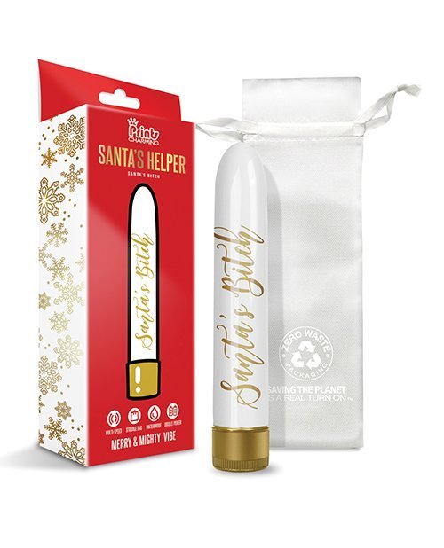 PRINTS CHARMING SANTAS HELPER SANTAS BITCH VIBE - Image 2