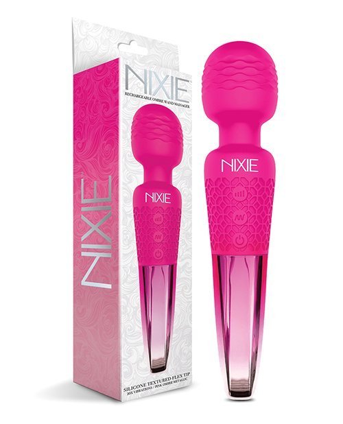 Nixie Wand Massager Pink Ombre Metallic - Image 2