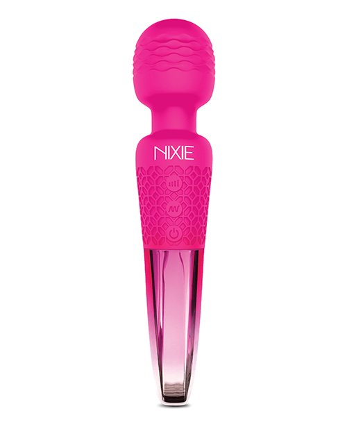 Nixie Wand Massager Pink Ombre Metallic - Image 3