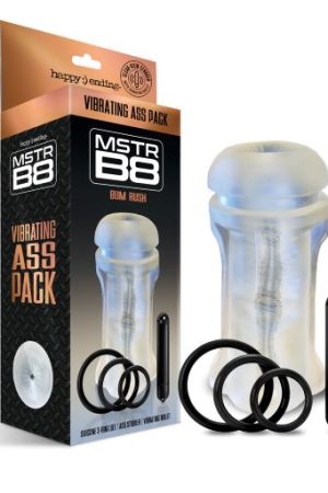MSTR B8 VIBRATING ASS PACK BUM RUSH 5 PC KIT