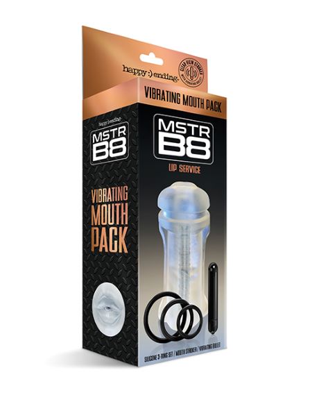 MSTR B8 VIBRATING STROKER PACK LIP SERVICE 5 PC SET