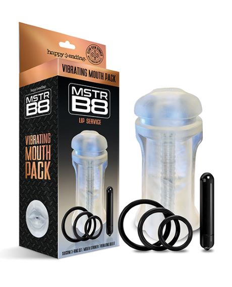 MSTR B8 VIBRATING STROKER PACK LIP SERVICE 5 PC SET - Image 3