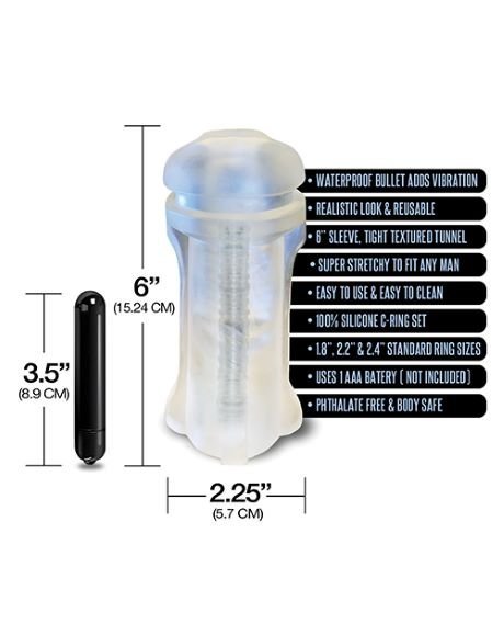 MSTR B8 VIBRATING STROKER PACK LIP SERVICE 5 PC SET - Image 4