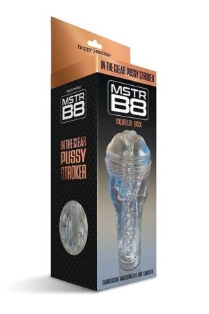 MSTR B8 IN THE CLEAR PUSSY STROKER