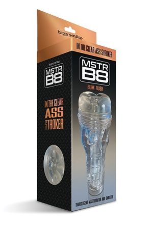 MSTR B8 IN THE CLEAR ASS STROKER