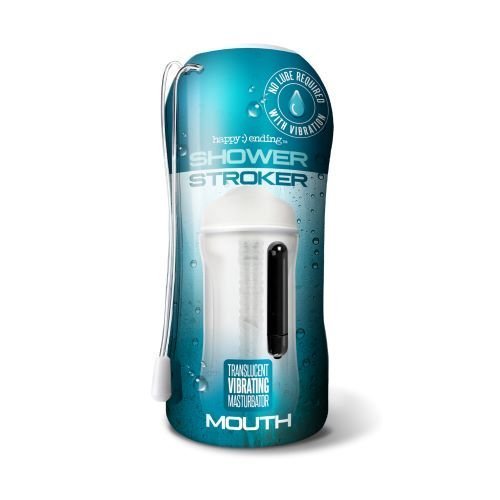 HAPPY ENDING VIBRATING SHOWER STROKER MOUTH
