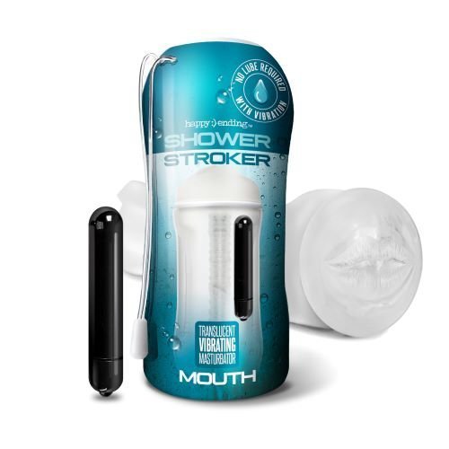 HAPPY ENDING VIBRATING SHOWER STROKER MOUTH - Image 3