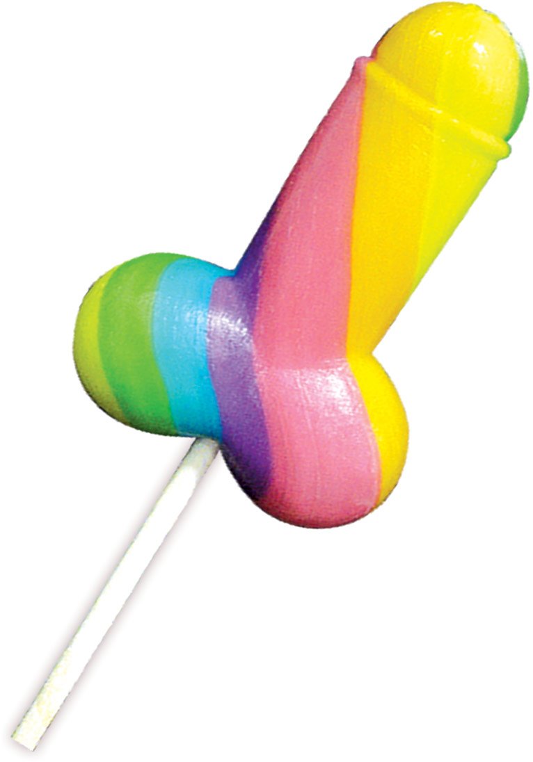 Rainbow Cock Pop 12Pc Display - Image 3