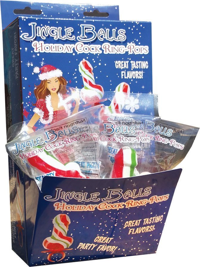 Jingle Balls Holiday Cock Ring 12Pc Dsp