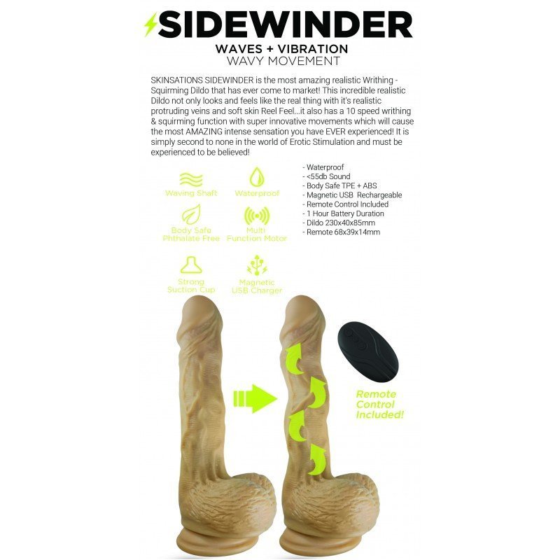 Skinsations Sidewinder 10 In Functions W/ Remote Control - Image 3