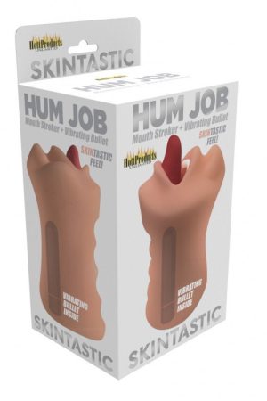 Skinsations Hum Job Mouth Masturbator W/ Power Bullet