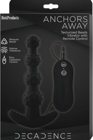 DECADENCE ANCHORS AWAY ANAL BEADS W/ CONTROLLER