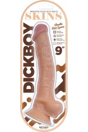Dickboy Skins Dildo Vanilla Lovers 9In