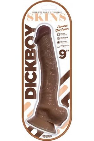 Dickboy Skins Dildo Caramel Lovers 9In
