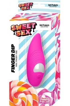 Sweet Sex Finger Dip Finger Vibe Magenta